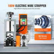 Load image into Gallery viewer, SucceBuy Electric Wire Stripping Machine 1.5-25mm Cable Stripper 180W 60ft/min 3 Feeding Holes Wire Peeler Scrap Copper Recycle