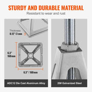 Load image into Gallery viewer, Amocart RV Stabilizer Jacks, 4 Pack Aluminum RV Leveling Jacks, Per Jack 6000 Lbs , RV Stack Jacks for RV Travel Trailer Camper