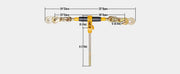 Load image into Gallery viewer, Amocart Heavy Ratchet Chain Binder Tie Down Hauling Load Strap with Detachable Hook Antiskid Handle for Flatbed Truck Trailer