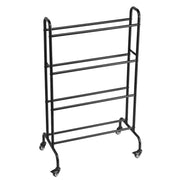 Load image into Gallery viewer, SucceBuy 3D Printer Filament Storage Rack 4Tier Heavy Duty Rolling Spool Holder Racks with Wheels Filaments Organzied for Office - AMOCART