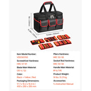 Load image into Gallery viewer, Amocart Insulated Screwdriver Set Professional Electrical Screwdriver Set 1000V Insulated Electrician Tool Set Magnetic Phillip