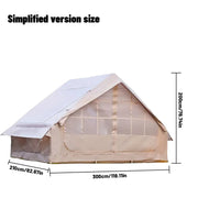 Load image into Gallery viewer, PAKICETUS Inflatable camping tent 4-8 people with windows portable water-resistant camping tent Four season tents