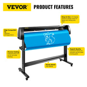 Charger l'image dans la visionneuse de galerie, SucceBuy Traceur de découpe de vinyle 53 pouces 1350 mm Traceur de découpe de vinyle Signmaster Écran LCD pour la fabrication d'étiquettes publicitaires DIY