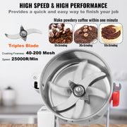 Load image into Gallery viewer, Amocart 150-2500g Electric Grain Mill Grinder Commercial Swing Spice Grinders for Dry Herbs Grains Spices Cereals Coffee Corn