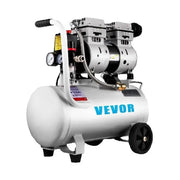 Load image into Gallery viewer, SucceBuy 25/60L Air Compressor 110V/240V Silent Oil-Free Compressor 750W 1 HP For Home Repair Tire Inflation Whisper Compressor - AMOCART