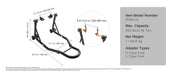 Load image into Gallery viewer, Amocart Motorcycle Stand Lift 850lbs Front Rear Combo Stand Lift Stand Front&Rear Wheel Fork Stand Heavy Duty Rear Wheel Stand
