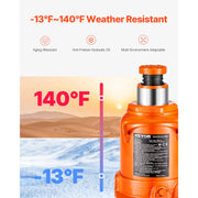 Load image into Gallery viewer, Hydraulic Bottle Jack 20/30/50 Ton Welded Bottle Jack with 3-Section Long Handle for Car Pickup Truck RV Auto Repair