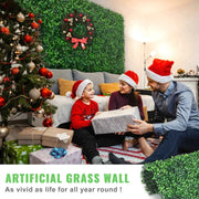Bild in Galerie-Viewer laden, SucceBuy 12PCS 10x10 in Artificial Boxwood Panels Boxwood Hedge Wall Mat Artificial Grass Backdrop Privacy Screen UV Protected