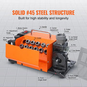 Charger l'image dans la visionneuse de galerie, Amocart Drill Bits Sharpener 3-13mm Mill Grinder Sharpener Portable Sharpening Angle Grinder w/ 11 Collet For Factory Workshop