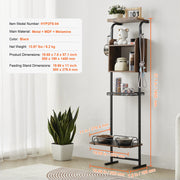 Load image into Gallery viewer, SucceBuy Pet Feeding Station with Storage Raised Dog Bowl Stand w/ Shelves Pet Toy Storage Organizer for Large Medium Small Dogs