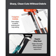 Load image into Gallery viewer, SucceBuy 17-Inch Manual Tile Cutter for Wall & Polished Tiles Double Rails for Precise Cutting Tungsten Carbide Wheel Precise - AMOCART
