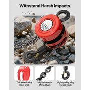 Load image into Gallery viewer, SucceBuy 1T/2T Hand Chain Hoist Manual Chain Block with 8/10/20ft Lifting Height Pulley Hoist for Garage Warehouse Machinery