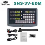 Load image into Gallery viewer, DRO readout SNS-2V/3V EDM RS232 Universal Lathe milling machine TTL AC110V/220V display FOR linear scale Rrating Ruler Encoder