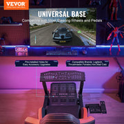 Load image into Gallery viewer, Amocart Racing Wheel Stand for G923 G920 G29 for Thrustmaster T248P Heavy Duty Steel Driving Simulator Cockpit