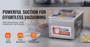 Load image into Gallery viewer, SucceBuy DZ-260A Chamber Vacuum Sealer with 15.7" Sealing Length Kitchen Vacuum Packing Machine for Home Foods Meats Marinades