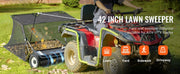 Load image into Gallery viewer, Amocart Large Lawn Sweeper, Tow Behind Design with Dump Rope for Easy Emptying