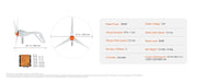 Bild in Galerie-Viewer laden, Amocart Wind Turbine Generator 12V 500W/800W Wind Turbine Wind Power Generator with MPPT Controller Suitable for Home Farm RVs