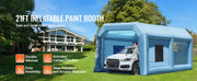 Load image into Gallery viewer, SucceBuy Inflatable Paint Booth Inflatable Spray Booth with Powerful Blowers and Air Filter System Portable Car Paint Booth