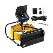 Load image into Gallery viewer, SucceBuy Pipe Inspection Camera DVR 16GB Micro SD Card 4.3in Monitor 10/20/30M/50M Industrial Sewer Drain Endoscope IP68 8500mHA