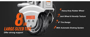 Charger l'image dans la visionneuse de galerie, Amocart 5000lbs Electric Trailer Dolly 12V Trailer Jockey Wheel with 22 ft/min Speed & Adjustable Height for Moving Caravan