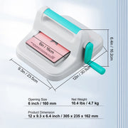 Load image into Gallery viewer, Amocart 6/9in Manual Die Cutting Embossing Machine Portable Cut Machines Opening Scrapbooking Machine Full Kit For Arts Crafts