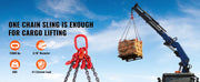 Bild in Galerie-Viewer laden, Amocart Chain Sling 5/16in X 5 Ft Lifting Chains with Hooks G80 Engine Chain Hoist Lifts Lifting Sling Chains for Engine Hoist