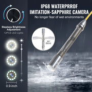 Load image into Gallery viewer, SucceBuy Sewer Camera 165 ft/50 m Self-Leveling Drain Inspection Camera with 9" 1080P HD Screen and 512Hz Locator for Duct Pipe