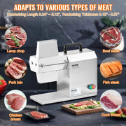 Load image into Gallery viewer, SucceBuy 17inch 54 Blades Commercial Meat Tenderizer 450W Electric Meat Tenderizer Machine for Pork Chicken Fish