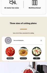 Bild in Galerie-Viewer laden, Amocart Electric Meat Mincer Chopper Heavy Duty Food Processors Kitchen Appliances Commercial Grinder Machine