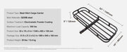 Load image into Gallery viewer, Amocart 47/53/60 in Hitch Cargo Carrier 400/500lb Capacity Trailer Hitch Mount Aluminum Cargo Basket for Truck Pickup Camping