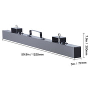 Load image into Gallery viewer, SucceBuy Hanging Magnetic Sweeper Pickup Tool Nail Hang-Type Magnetic Forklift Sweeper Industrial Grade Magnets Steel Mate - AMOCART