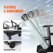 Load image into Gallery viewer, SucceBuy Welding Cart 2-Tier 4 Drawers Welder Cart with 360° Swivel Wheels Heavy Duty Rolling Welder Cart for Mig Plasma Cutter