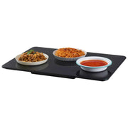 Load image into Gallery viewer, Amocart Electric Warming Tray 16.5"x 23.6"/11" Portable Tempered Glass Heating Tray with Temperature Control Perfect for Dinner