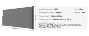 Load image into Gallery viewer, Amocart Retractable Side Awning Outdoor Privacy Polyester Water-proof Retractable Patio Screen UV 30+ Room Divider Wind Screen