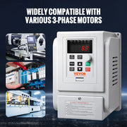 Load image into Gallery viewer, SucceBuy VFD 5HP4KW Singel Phase 220V-240V Input to 3 Phase 220V-240V Output Variable Frequency Drive for AC Motor Speed Control - AMOCART