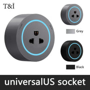 Bild in Galerie-Viewer laden, Wall power rail socket, kitchen aluminum expansion socket 40cm 50cm, built-in socket on countertop