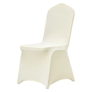 Load image into Gallery viewer, SucceBuy 100Pcs Wedding Chair Covers Stretch Polyester Spandex Slipcover Folding Flat Front Chair Covers for Hotel Dining Party