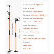 Load image into Gallery viewer, Amocart 2/4/8-Pack Cabinet Jack Support Pole Adjustable Steel Telescopic 154 lbs Capacity for Installing Cabinets Cargo Bars