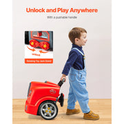 Load image into Gallery viewer, SucceBuy 60 Pcs Kids Mechanic Car Repair Set with Removable Parts & Horn Workshop Set Engine Toy for Toddler Children Gift