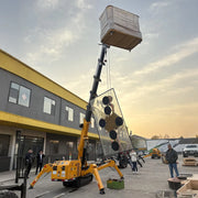 Charger l'image dans la visionneuse de galerie, Grue araignée sur chenilles télescopique personnalisée avec radiocommande hydraulique, avec fléchette à longue portée