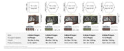 Load image into Gallery viewer, Pop Up Gazebo Tent, Pop-Up Screen Tent 6 Sided Canopy Sun Shelter with 6 Removable Privacy Wind Cloths & Mesh Windows