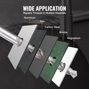 Load image into Gallery viewer, SucceBuy Helicoil Thread Repair Kit SAE Metric Rethreading Tool Kit HSS Drill Bits Thread Inserts Breakoff Installation Tools