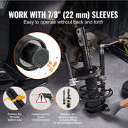 Load image into Gallery viewer, SucceBuy Coil Spring Compressor Tool 2 pcs Heavy Duty Strut Spring Compressor Set 2646 lbs Strut Spring Compressor for Truck ATV - AMOCART