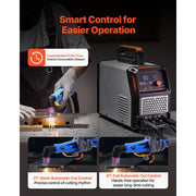 Load image into Gallery viewer, SucceBuy Plasma Cutter Non-Touch Pilot Arc Plasma Cutting Machine with 2T/4T Function & Adjustable PA/PT Time for Home Repairs