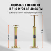 Load image into Gallery viewer, Amocart 4pcs House Floor Jacks 11.6-16" Adjustable 2500 lbs Support Beam Basement Galvanized Telescoping Jack Post for Leveling