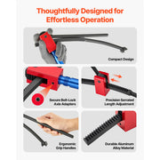 Load image into Gallery viewer, SucceBuy Dirt Bike Tire Changing Tool Kit Fits for Motocross Enduro 16 inch-21 inch Wheels with 2 Irons and Protective Sleeves