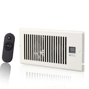 Load image into Gallery viewer, SucceBuy Booster Fan 4x12in Duct Fan 100CFM 10 Adjustable Speeds with LCD Smart Controller for Wall and Floor - AMOCART
