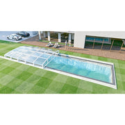 Bild in Galerie-Viewer laden, Any Size Custom Outdoor Aluminum Swimming Pool Shelter Retractable Transparent Dustproof Waterproof Backyards Garden Patio Cover
