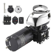 Load image into Gallery viewer, Amocart 1100W Vertical Fishing Windlass Fit for 1/4-Inch Chain or 9/16 & 5/8 Inch Nylon Rope Max Pull 700 lbs for Boats 20-36ft