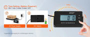Bild in Galerie-Viewer laden, SucceBuy 440lbs Digital Shipping Scale with Timer Tare Function HD LCD Screen Portable Package Postal Scale for Home Post Office